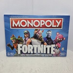 Hasbro‎ Monopoly Fortnite Edition Game NEW